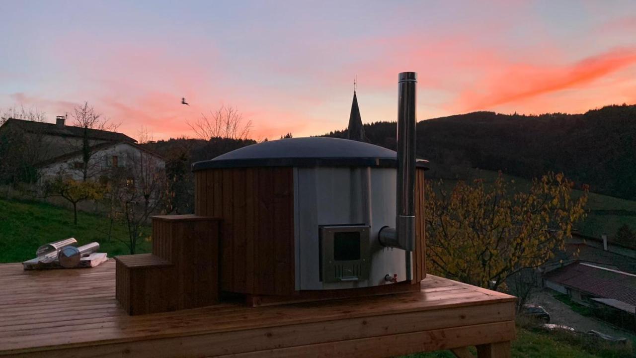 Domaine De La Rue De La Tour Bed & Breakfast Valsonne Dış mekan fotoğraf