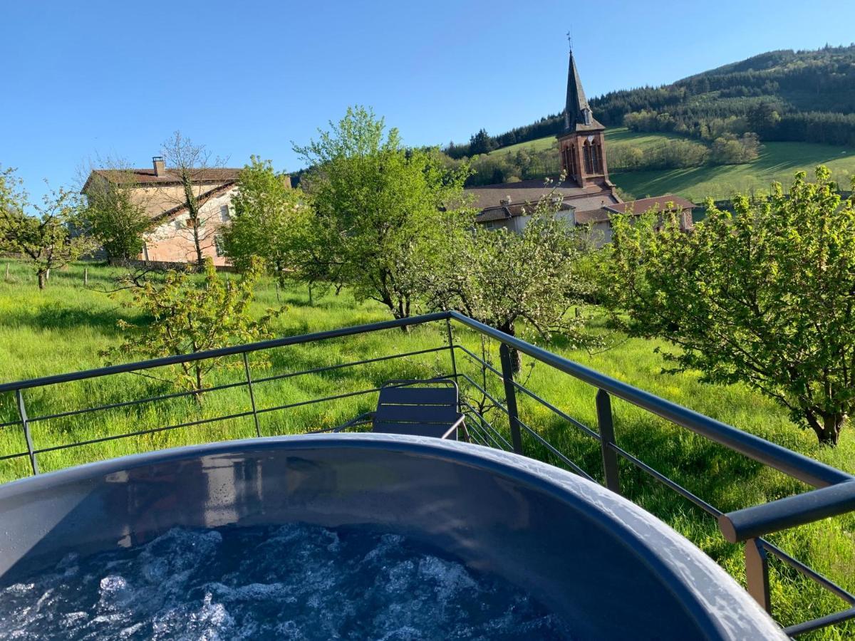 Domaine De La Rue De La Tour Bed & Breakfast Valsonne Dış mekan fotoğraf