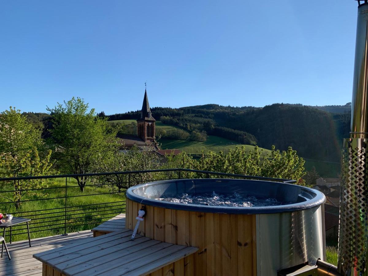 Domaine De La Rue De La Tour Bed & Breakfast Valsonne Dış mekan fotoğraf